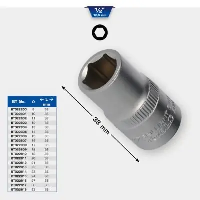 NASADKA 1/2 SZEŚCIOKĄTNA, 21 MM Oferta limitowana