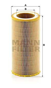 Filtr powietrza MANN-FILTER C 10 050 Dostępne od ręki