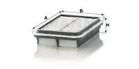Bestseller Filtr powietrza MANN-FILTER C 23 012
