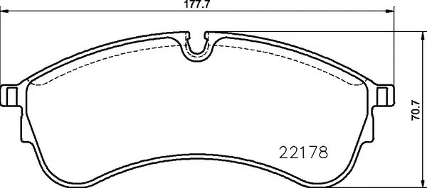 Bestseller Zestaw klocków hamulcowych, hamulce tarczowe BREMBO P 85 168