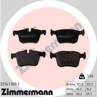 KLOCKI HAMULC. LANDROVER DISCOVERY SPORT  14- TYŁ Promocja